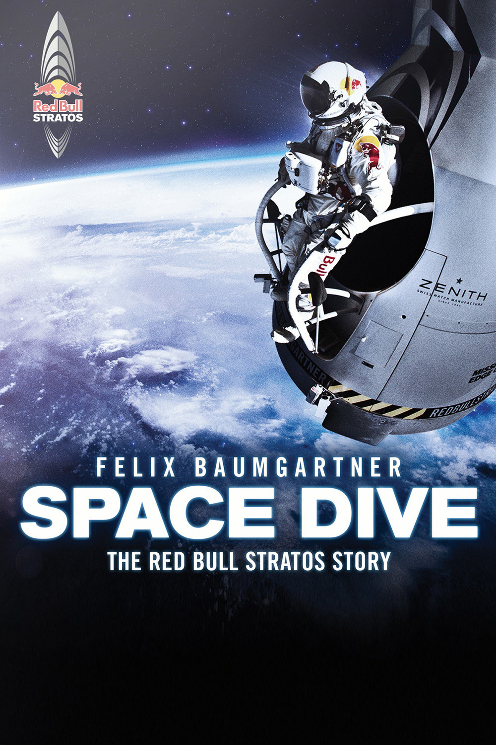 دانلود دوبله فارسی مستند شیرجه از لبه فضا Space Dive 2012
